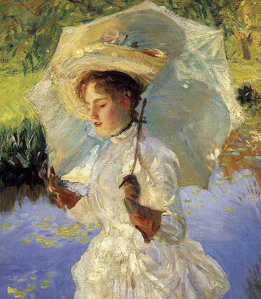 John Singer Sargent Sargent Morning Walk Detail